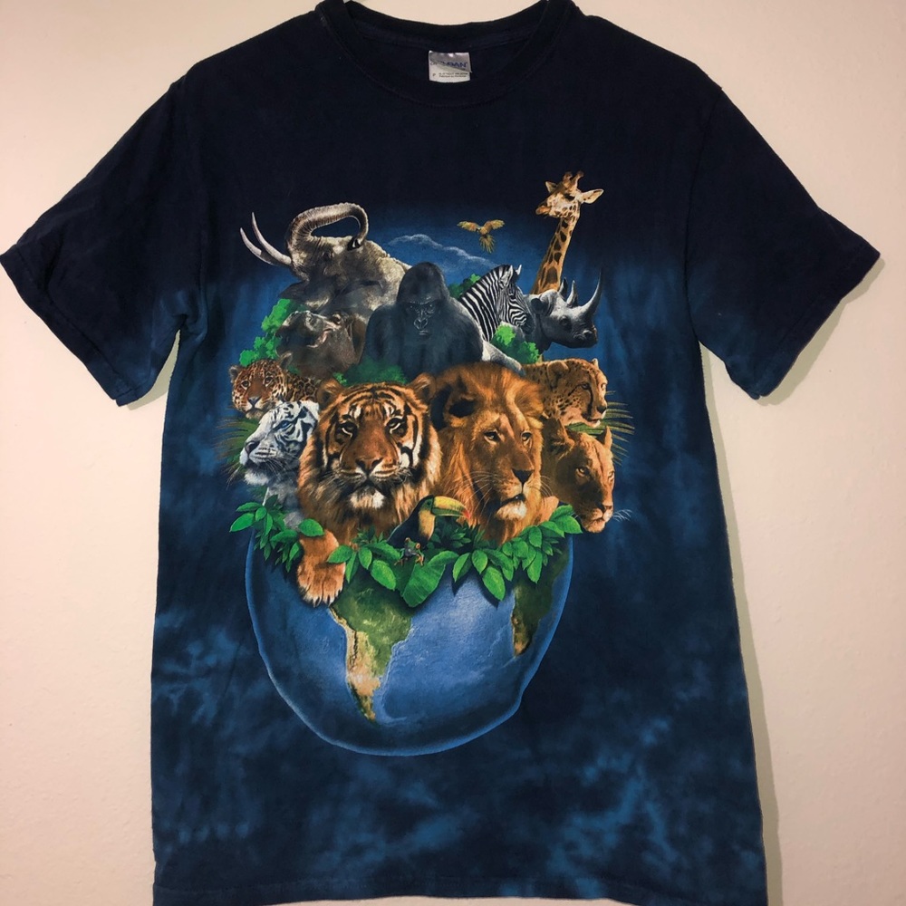 Animal Tie Dye Shirt Men’s Small